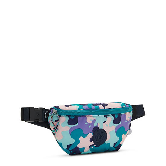 Kipling Fresh Lite Printed Midjeväska Gröna | SE 2210BE